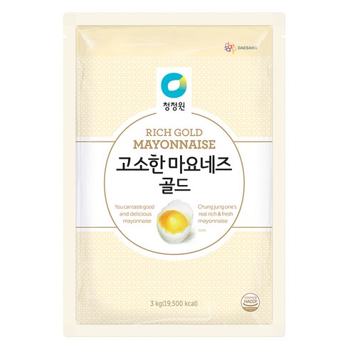 청정원 고소한 마요네즈 골드, 3kg, 1개