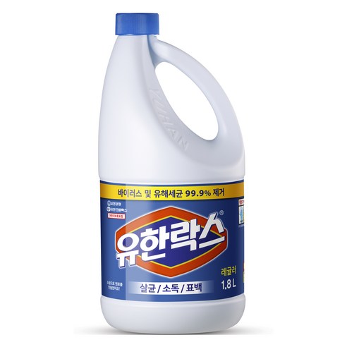 유한락스 멀티액션 레귤러 락스, 1.8L, 1개