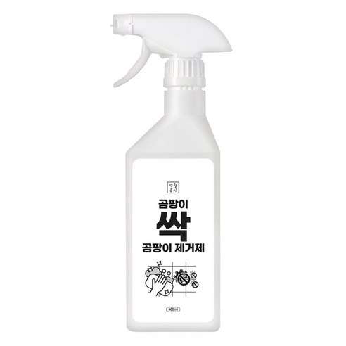 생활공식 곰팡이 싹 곰팡이 제거제, 500ml, 12개