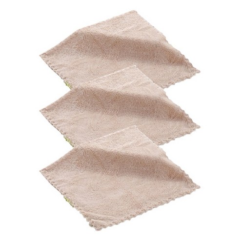 소니오 베이직 소프트 컬러 핸드타월 30 x 30 cm, 07 브라운, 3개