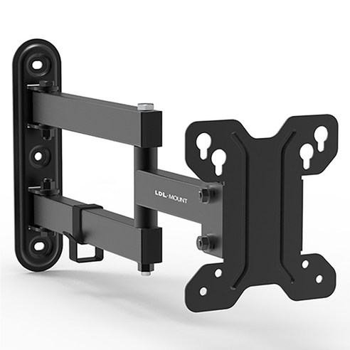 엘디엘마운트 상하좌우 각도 조절 벽걸이 TV 모니터 브라켓 거치대, APL-B013