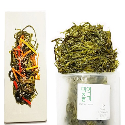 우진수산 염장 미역줄기, 1kg, 1개 - 생미역 | 쿠팡