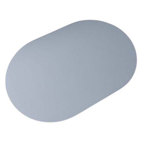 블럭마트 타원형 규조토 발매트 50 x 80 cm, 스카이블루, 1개