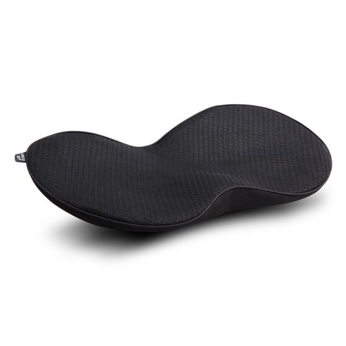 Ez2mk 사계절 다용도 차량용 시트 쿠션 MS-100, 블랙, 1개