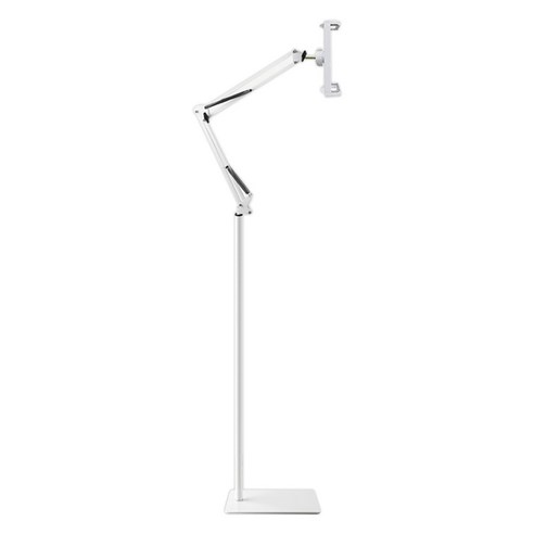 위니즈 태블릿 스마트폰 관절형 스탠드 거치대 175cm, 블랙, WZTSH014B, 1개