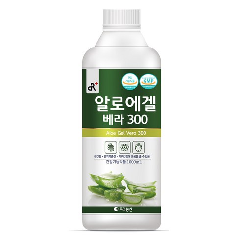 알로에겔 베라300 1000mlx6병, 1L, 6개