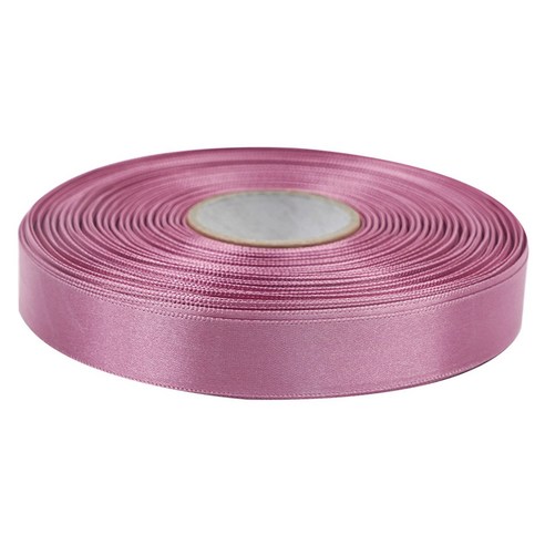 프리미엄 유광 단면 공단 리본 20mm, 34 팥색, 1개, 45m