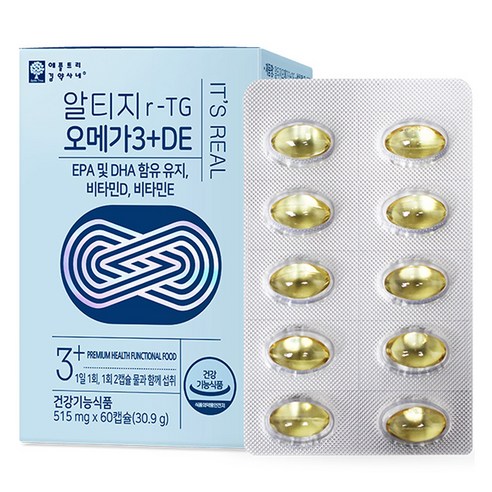 애플트리김약사네 알티지r-TG 오메가3+DE 30.9g, 1개