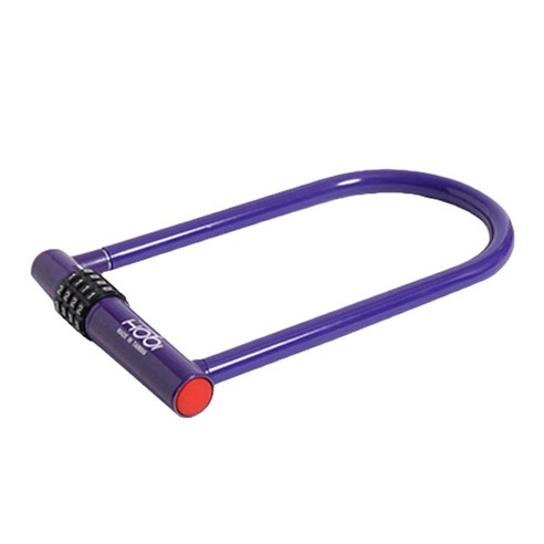 호비 U자형 자물쇠, PURPLE, 1개