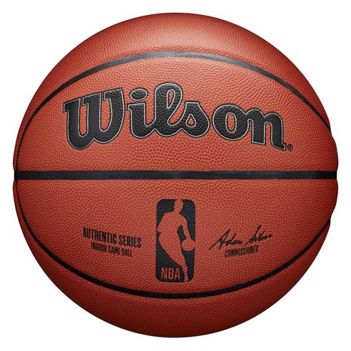 윌슨 NBA AUTHENTIC INDOOR 농구공 RENEWAL Ver., 1개, WZ1012901XB7