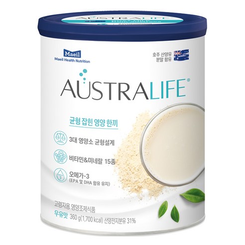 오스트라라이프 산양유 단백질, 360g, 1개
