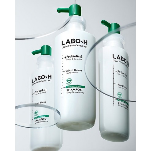건강한 두피와 풍성한 머릿결을 위한 섬세한 선택, 라보에이치 두피강화 클리닉 탈모증상완화 샴푸