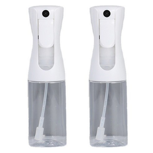 고압 안개 스프레이 분무기 200ml, 화이트, 2개