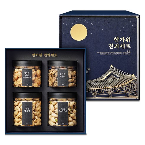 바프 한가위 달 4호 견과 4종 선물세트 600g, 1세트
견과/건과 바프 한가위 달 4호 견과 4종 선물세트 600g, 1세트
견과/건과