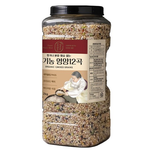 행복한엄마밥상 유기농 영양12곡, 2kg, 1개