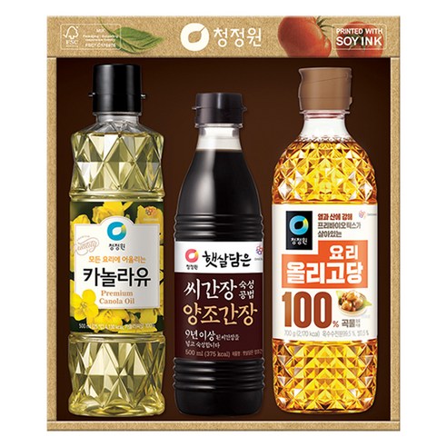 청정원 스페셜 선물세트 12호 + 쇼핑백, 1세트