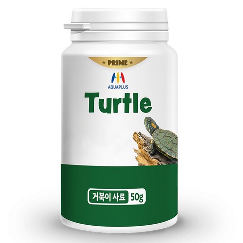 아쿠아플러스 프라임 거북이사료, 50g, 1개