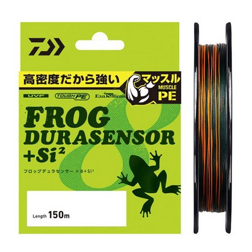 다이와 UVF 프로그 듀라센서 X8+SI2 8합사 3.5호, 투명, 1개