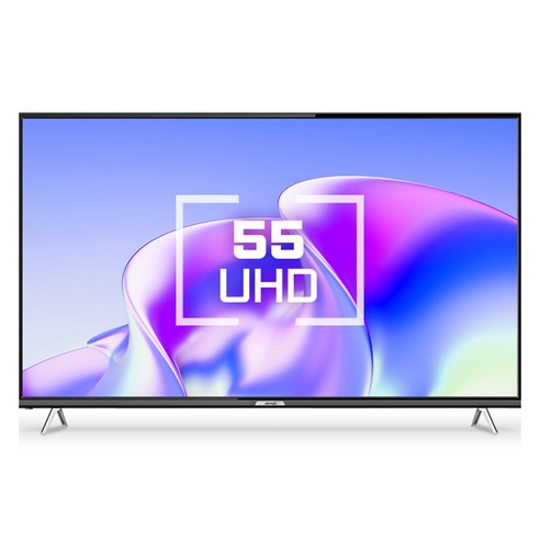 아인츠 4K UHD HDR LED TV, KEZ5502UH, 고객직접설치, 스탠드형, 139.7cm(55인치)