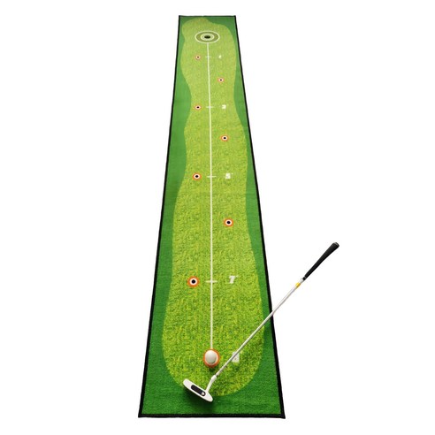 애플트리 골프 퍼딩 연습 매트, 초록, 1개