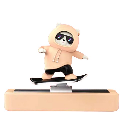 오토크루 무빙베어 주차번호판, 피치곰, 1개