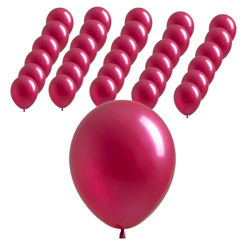 조이벌룬 풍선 30cm, 펄푸치샤, 100개