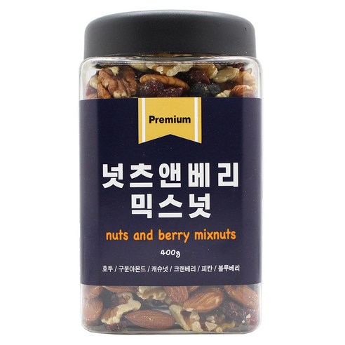 애드웰스 넛츠앤베리 믹스넛, 400g, 1개