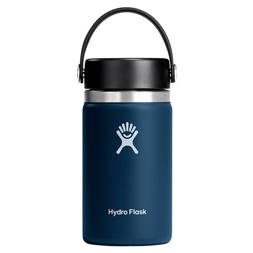 하이드로플라스크 와이드 플렉스 캡 텀블러, 인디고블루, 355ml, 1개