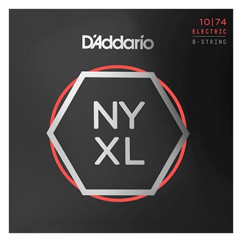 다다리오 일렉 기타 스트링, NYXL1074, 1개