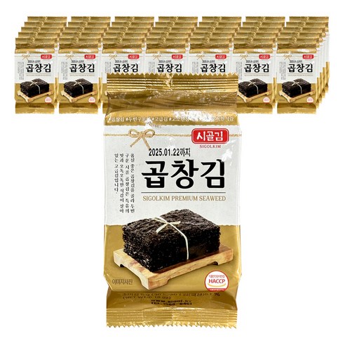 시골 곱창김, 48개, 5g
