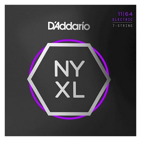 다다리오 일렉 기타 스트링, NYXL1164, 1개