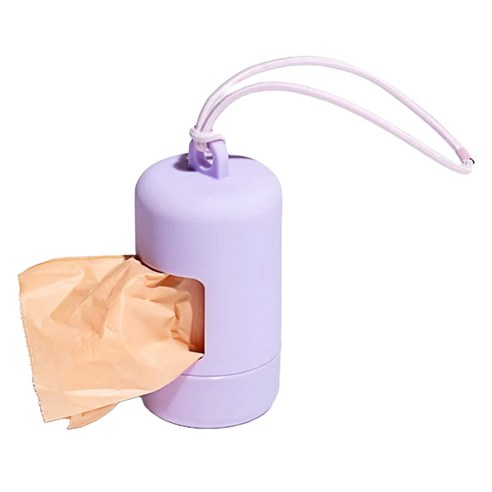 요런개 강아지 컬러팝 배변 파우치, 퍼플, 1개, 1개입