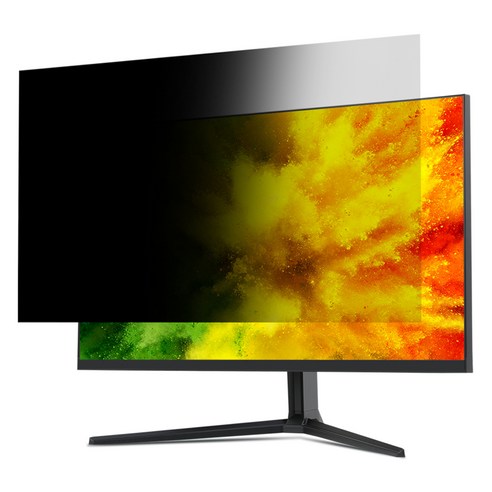 지클릭커 휴 쉴드 PET 부착식 정보보호 모니터 보안필름 528mm: 사생활 보호와 눈 건강을 위한 완벽한 선택 지클릭커모니터정보보안필름