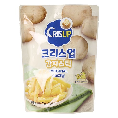 크리스업 감자스틱 오리지널 5p, 100g, 5개