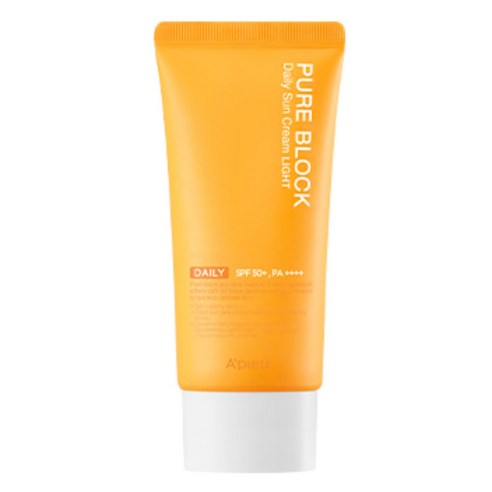 어퓨 퓨어블록 내추럴 데일리 선크림 라이트 SPF50+ PA++++, 50ml, 1개