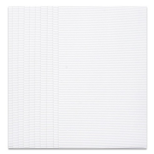 마다꾸미 컬러 골판지 10p, 01 화이트, 1개