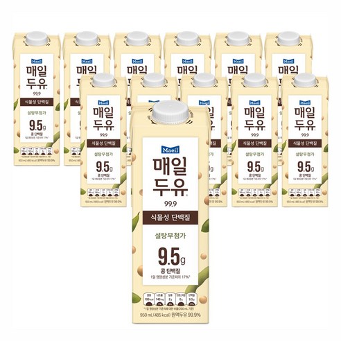 매일두유 99.9% 950ml 12개 묶음 
유제품/아이스크림