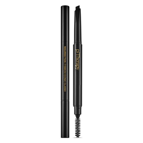 파이테라피 레저렉션 아이브로우 아이코닉 클래식 0.2g, 페이드 블랙, 1개