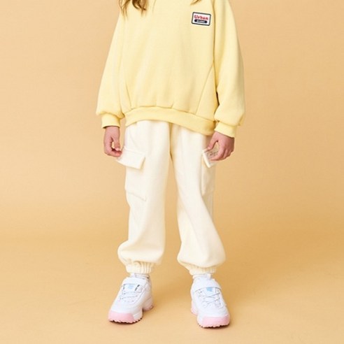 베베쥬 아동용 오리지널 뽀글이 카고 팬츠