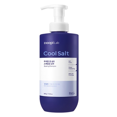 두피 관리의 새로운 기준, 닥터지 두피랩 쿨 솔트 스케일링 샴푸