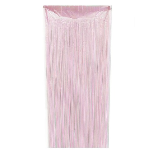 정월마켓 마카롱 할로윈 파티 커튼 1 x 2 m, 핑크, 1개