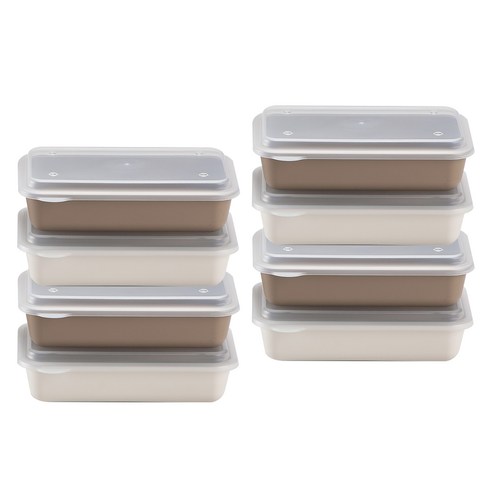 아띠홈 밀프렙 도시락, 크림 + 초코, 8개