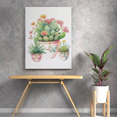 타공판닷컴 UV프린팅타공판 700 x 1000 mm, 작은 숲, 1개