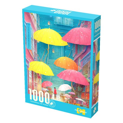 playfulmario 제이앤케이 화려한 배경의 퍼즐, 상품16, 1000피스, 1개