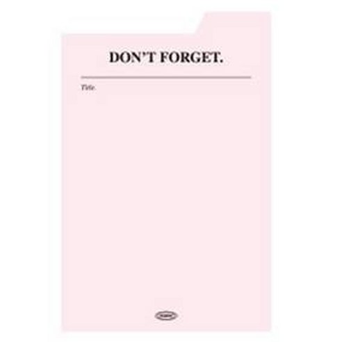 플레픽 모이스트 트레이싱 인덱스 메모지 L, 01 돈 포켓, 1개, 1개입