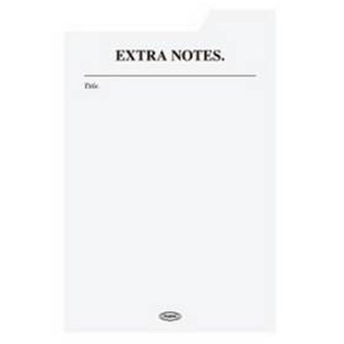 플레픽 모이스트 트레이싱 인덱스 메모지 L, 04 엑스트라 노트, 1개, 1개입