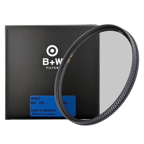 슈나이더크로이츠나흐 B+W BASIC MRC CPL 필터 72mm, 1개