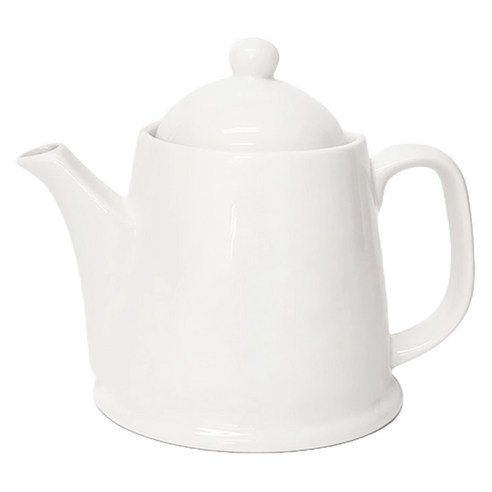 호레카 거름망 있는 도자기 티팟, 500ml, 1개