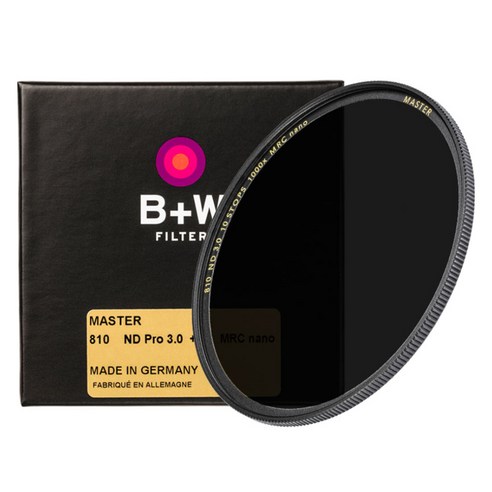 슈나이더크로이츠나흐 B+W MASTER MRC nano 810 ND 1000X 3.0 필터 62mm, 1개