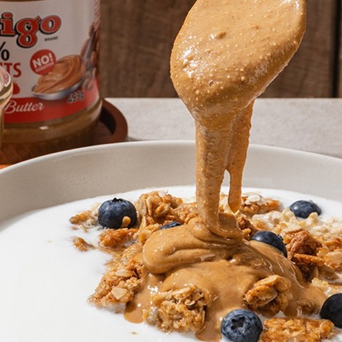 일상에 스며드는 고소한 행복, 리고 크리미 땅콩버터잼